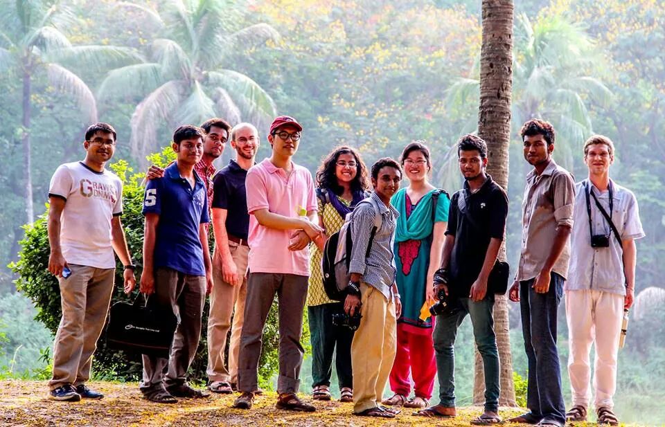 A group of young friends who met and traveled at their first meeting. - InterVersity